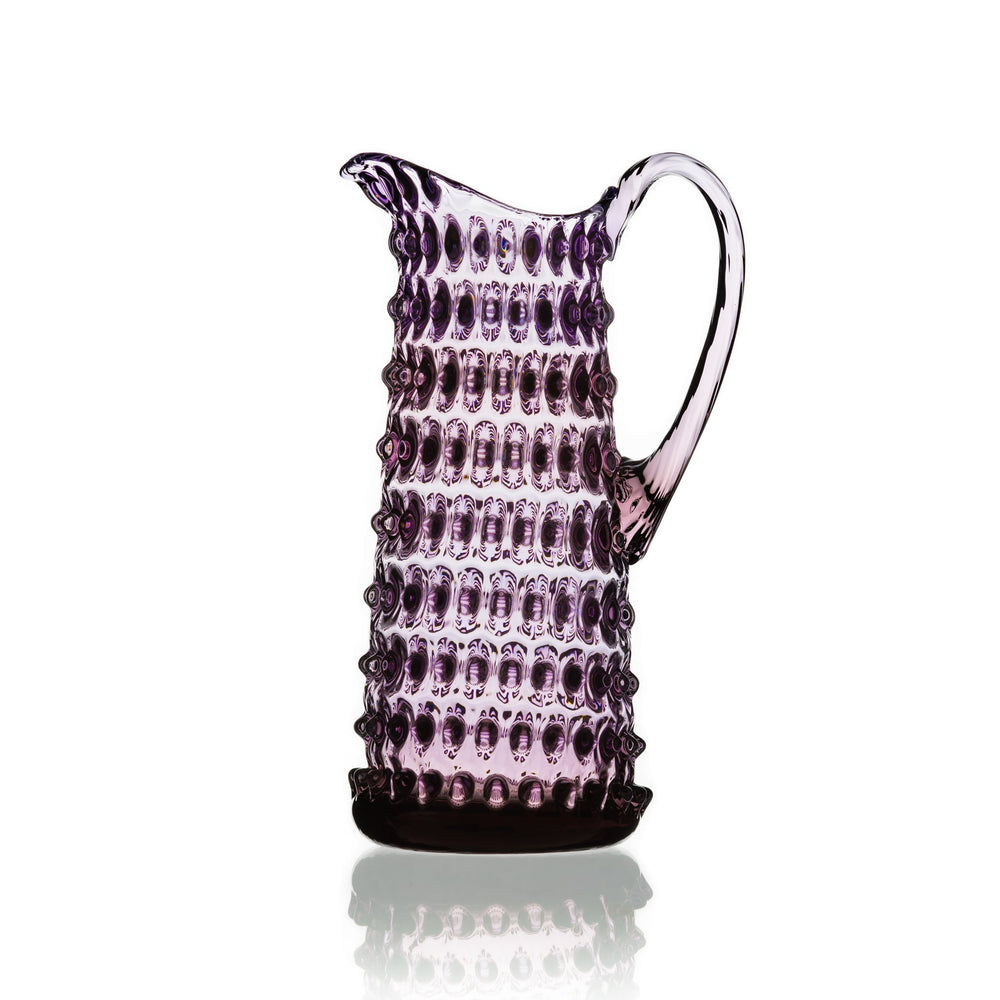 Amethyst Polka Dot Jug | Polka Dot Water Jug | SKLO PTE LTD